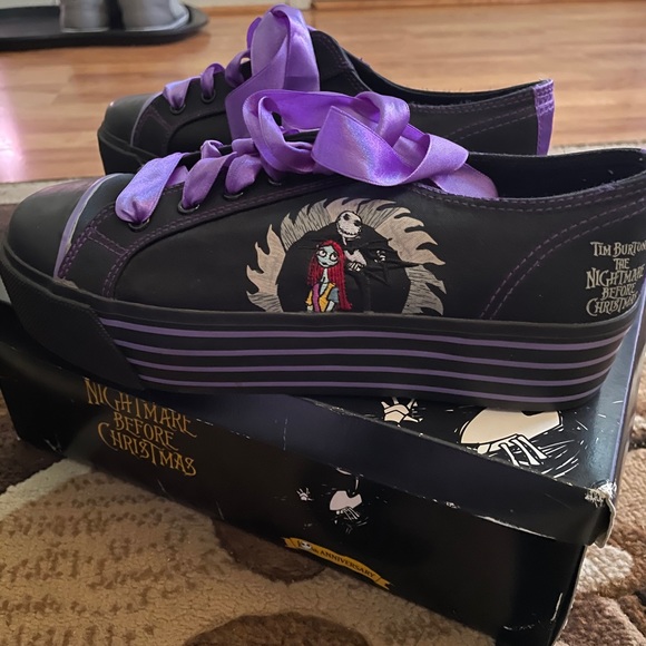 nightmare before christmas tennis shoes